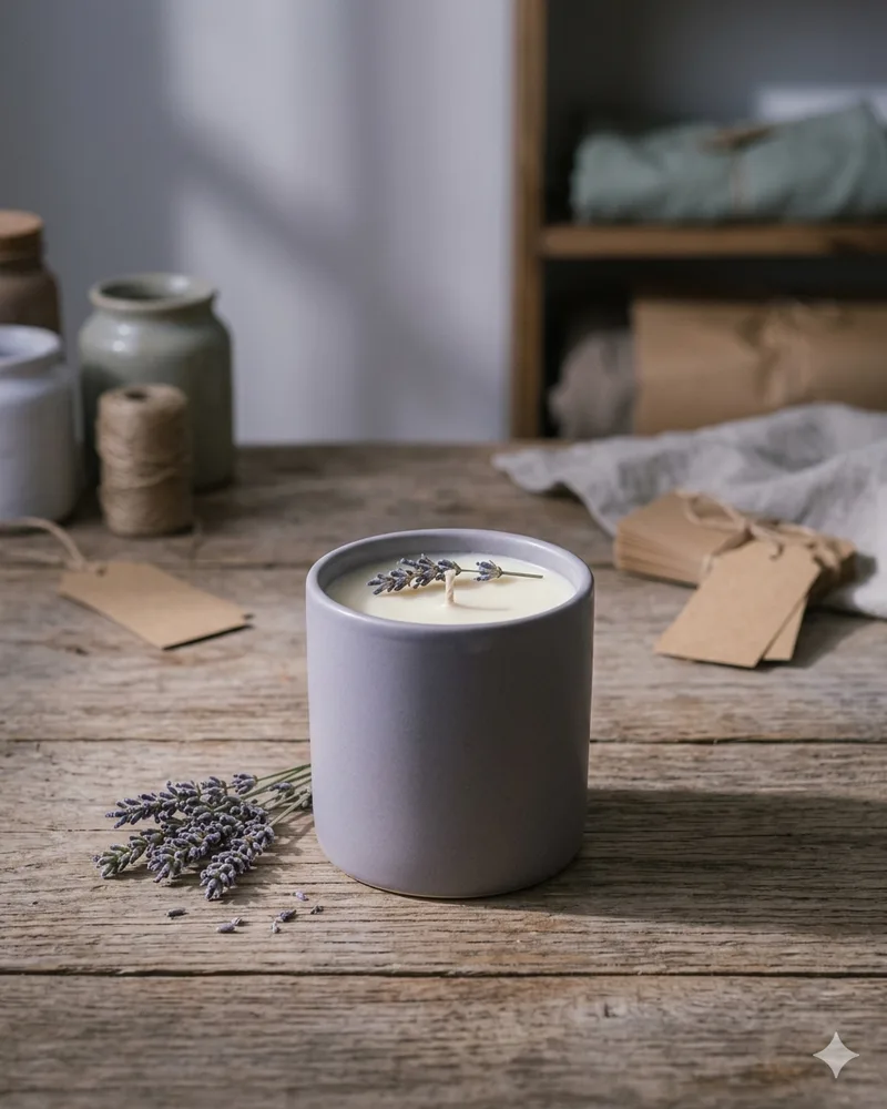 candle no.07 라벤더 · 1:1 · quiet evening